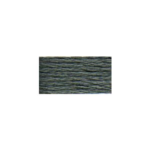 DMC 6-Strand Embroidery Cotton 8.7yd-Dark Pewter Grey (Pack of 12)