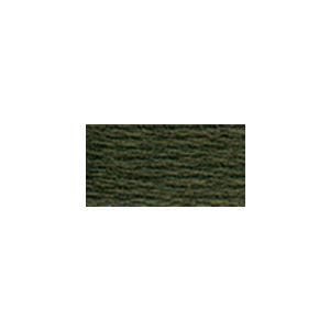 DMC 6-Strand Embroidery Cotton 8.7yd-Black Avocado Green (Pack of 12)