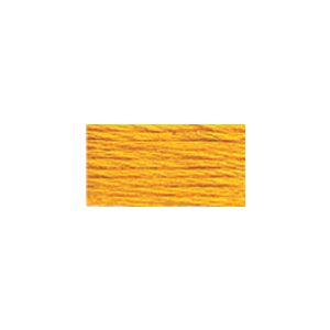 DMC 6-Strand Embroidery Cotton 8.7yd-Deep Canary (Pack of 12)