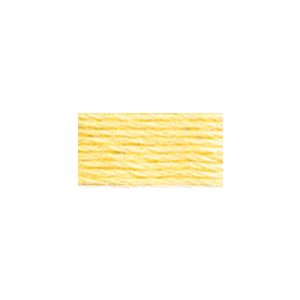 DMC 6-Strand Embroidery Cotton 8.7yd-Very Light Golden Yellow (Pack of 12)