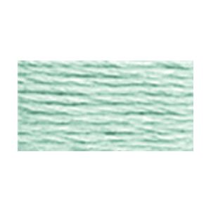 DMC Pearl Cotton Skein Size 3 16.4yd-Very Light Blue Green (Pack of 12)