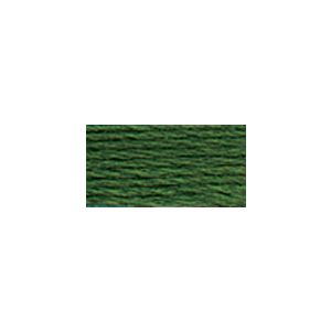 DMC Pearl Cotton Skein Size 3 16.4yd Dark Hunter Green (Pack of 12)