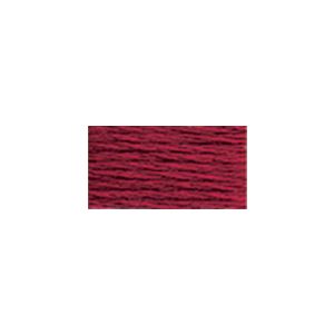 DMC Pearl Cotton Skein Size 5 27.3yd-Medium Garnet (Pack of 12)