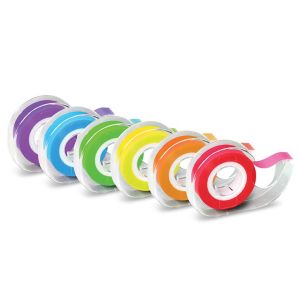Lee Products Removable Highlighter Tape .5 X720 6/Pkg-Assorted Colors (Pack of 1)