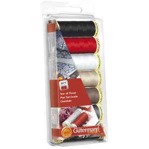 Gutermann Sew-All Thread Set - 7 Spools- (Pack of 1)