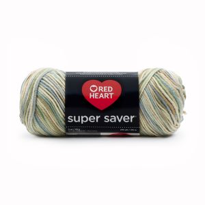 Red Heart Super Saver Yarn-Aspen (Pack of 3)