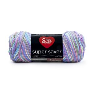 Red Heart Super Saver Yarn-Monet (Pack of 3)