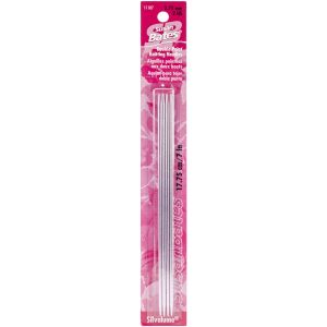 Silvalume Double Point Knitting Needles 7 4/Pkg-Size 2/2.75mm (Pack of 6)