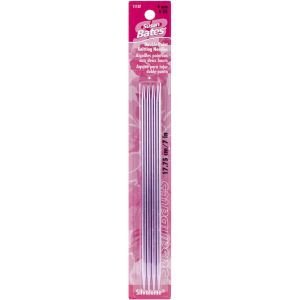 Silvalume Double Point Knitting Needles 7 4/Pkg-Size 6/4mm (Pack of 6)