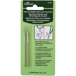 Darning Needles W/Latch Hook Eye-2/Pkg (Pack of 3)