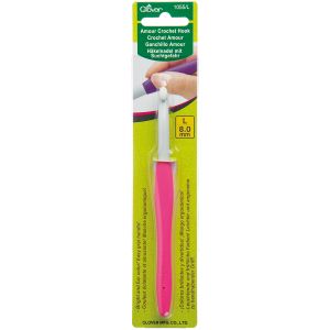 Clover Amour Crochet Hook-Size L/8mm (Pack of 3)