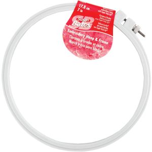 Bates Plastic Embroidery Hoop - Light Blue-Size 7 (Pack of 3)