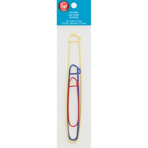 Boye Aluminum Stitch Markers-3, 4.75 & 6.75 3/Pkg (Pack of 3)