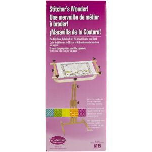 Frank A. Edmunds Stitcher s Wonder! Floor Stand Scroll Frame- (Pack of 1)