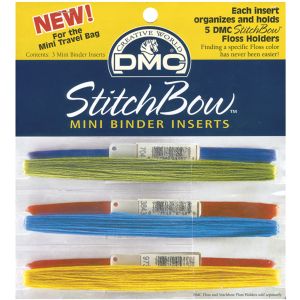 DMC StitchBow Mini Binder Inserts-3/Pkg (Pack of 6)