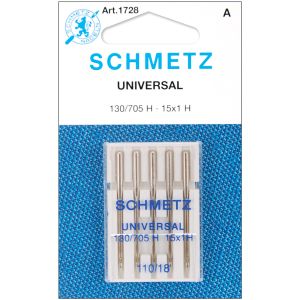 Schmetz Universal Machine Needles-Size 18/110 5/Pkg (Pack of 10)