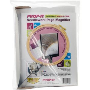 PROP-IT Hands-Free Page Magnifier- (Pack of 1)
