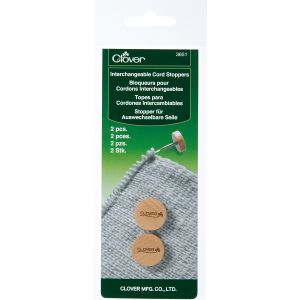 Interchangeable Cord Stoppers 2/Pkg- (Pack of 3)