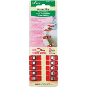 Clover Wonder Clips-10/Pkg (Pack of 3)