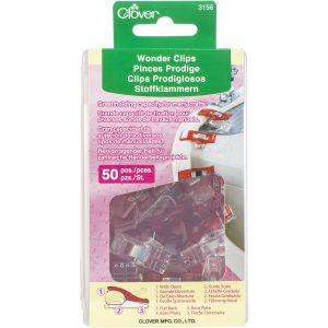 Clover Wonder Clips-50/Pkg (Pack of 1)