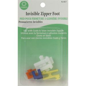 Coats INVISIBLE Zipper Foot (Pack OF 6)