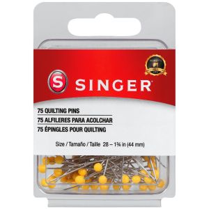 Singer Quilting Pins-Size 28 75/Pkg (Pack of 6)