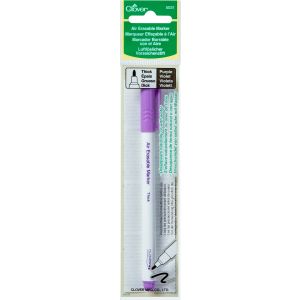 Clover Air Erasable Marker - Thick-Purple (Pack of 3)