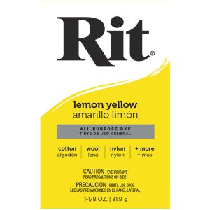 Rit Dye Powder-Lemon Yellow (Pack of 6)
