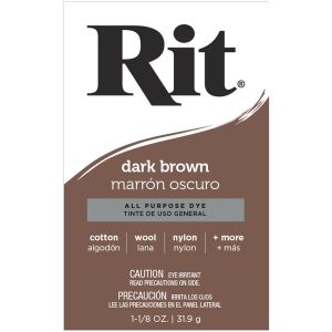 Rit Dye Powder-Dark Brown (Pack of 6)