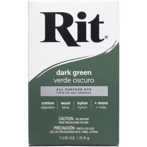 Rit Dye Powder-Dark Green (Pack of 6)