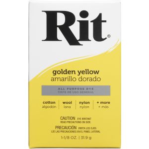 Rit Dye Powder-Golden Yellow (Pack of 6)