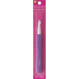 Boye Ergonomic Aluminum Crochet Hook-Size N (Pack of 3)