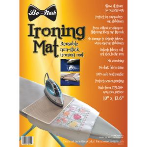 Bo-Nash Ironing Mat W/Icflon Non-Stick Surface-10X13.6 (Pack of 1)