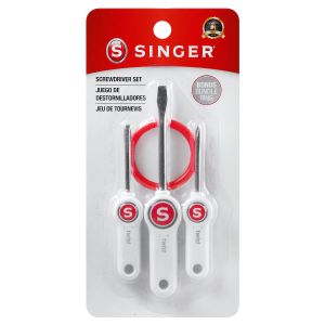 Singer Screwdriver Set-3/Pkg (Pack of 6)