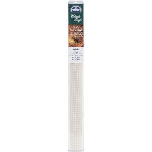 Charles Craft Gold Standard Aida 14 Count 15X18 Box-Natural (Pack of 3)