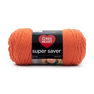 Red Heart Super Saver Yarn-Carrot (Pack of 3)