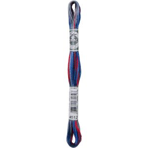 DMC Coloris 6-Strand Embroidery Cotton Floss 8.7yd-States (Pack of 6)