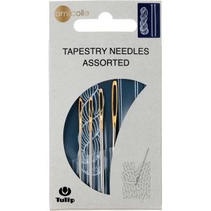 Tulip Big Eye Tapestry Needles-1 Each Size 13, 14, 15 & 16 4/Pkg (Pack of 10)