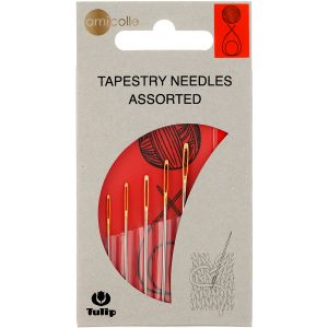 Tulip Big Eye Tapestry Needles-1 Each Size 16, 17, 18, 20 & 23 5/Pkg(Pack of 10)