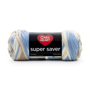 Red Heart Super Saver Yarn-Mirage (Pack of 3)