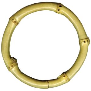Natural Bamboo Ring 3-Small (Pack of 6)