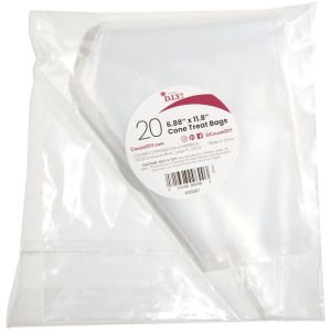 Cone Shaped Treat Bags 20/Pkg-12 (Pack of 3)