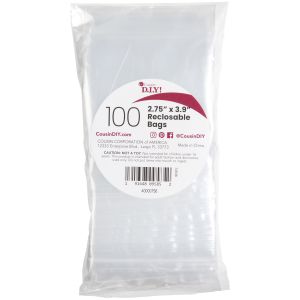 Reclosable Treat Bags 100/Pkg-3x4 (Pack of 3)