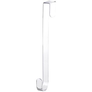 Plastic Door Wreath Hanger 12-Clear (Pack of 6)