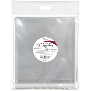 Self-Sealing Bags 50/Pkg-6.5x6.5 (Pack of 3)