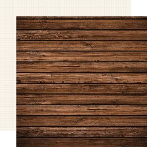Simple Stories Color Vibe Double-Sided Cardstock 12 X12 -Elm/Cream Grid, Pack of 25
