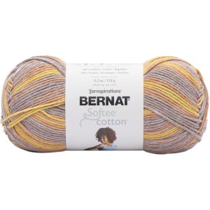 Bernat Softee Cotton Yarn-Golden Haze (Pack of 3)