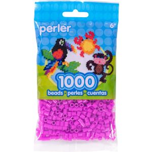 Perler Beads 1,000/Pkg-Fuchsia (Pack of 3)
