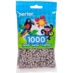 Perler Beads 1,000/Pkg-Stone (Pack of 3)