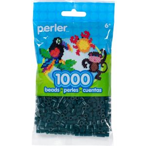 Perler Beads 1,000/Pkg-Dark Spuce (Pack of 3)